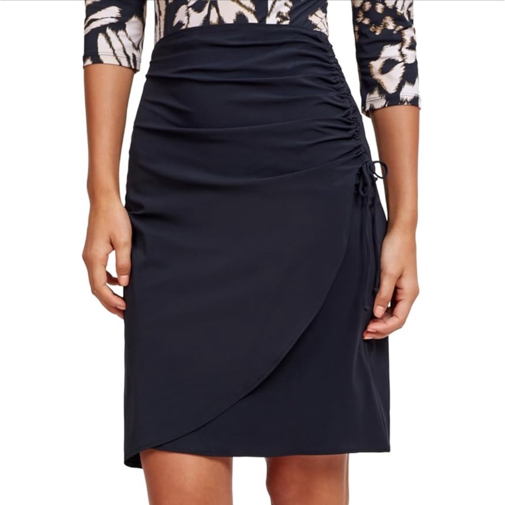Gottex Modest Wrap Skirt, Black